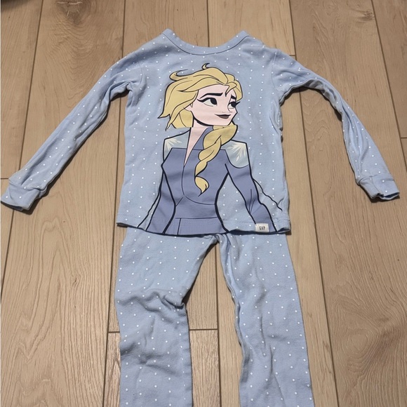 GAP Other - GAP Kids Pajamas with Elsa Print - Blue